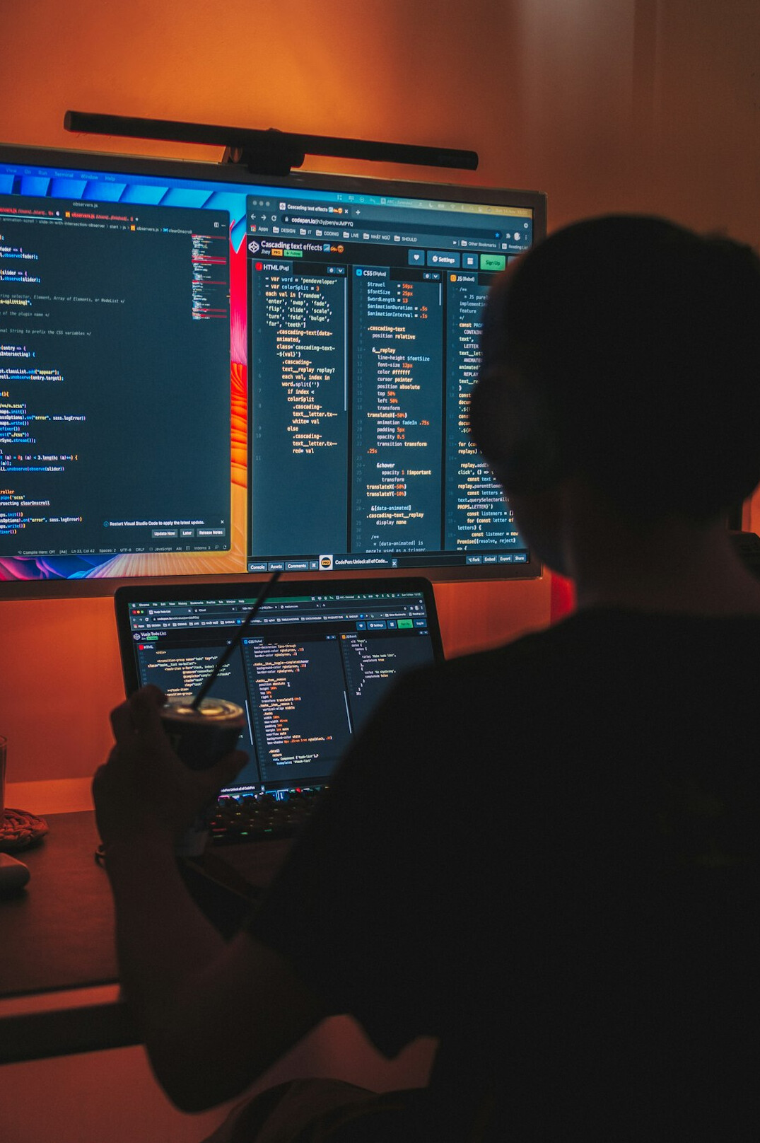 developer using low code tool