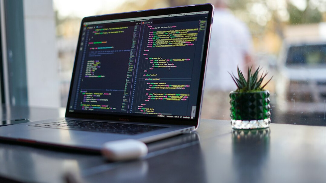 software developer coding